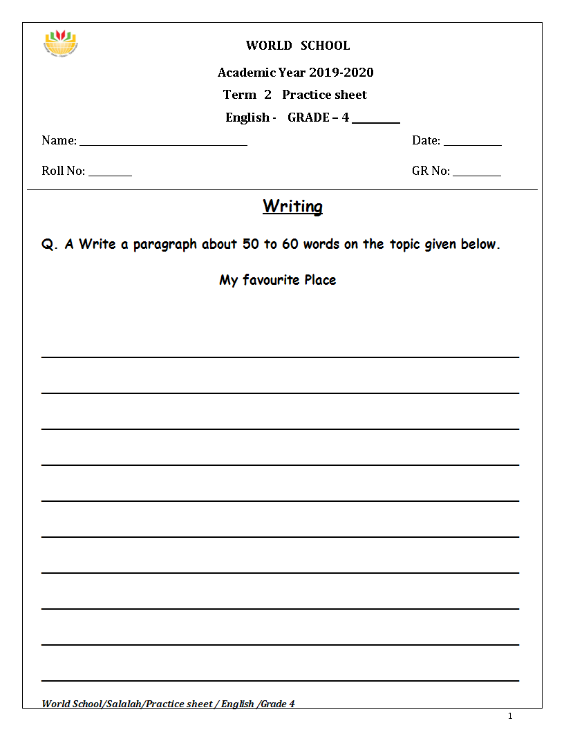 Practice homework for 4 grade picture