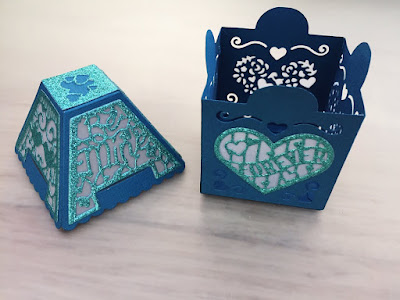 turquoise teal box