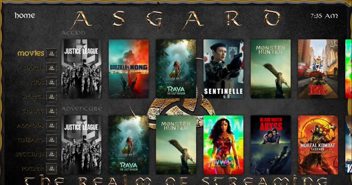 Kingdom Build cMaN Wizard Kodi 19 Matrix