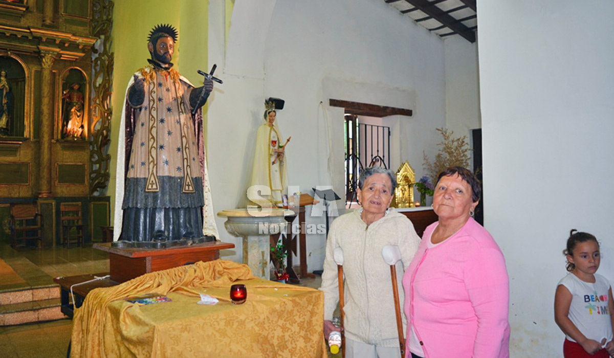 DESDE SANTO TOMÉ Y SANTA ROSA DE CALCHINES VIAJARON A VER A SAN