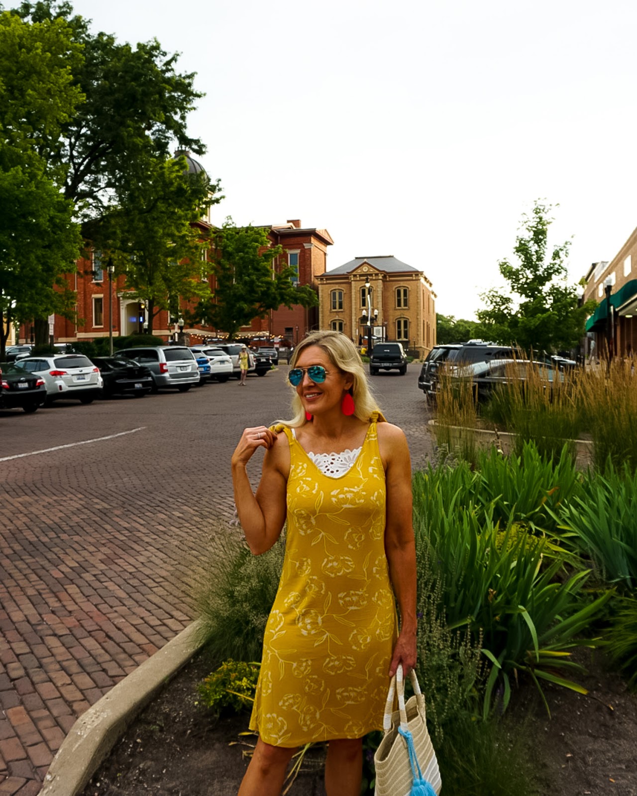 The Cutest Yellow Sundress Outfit