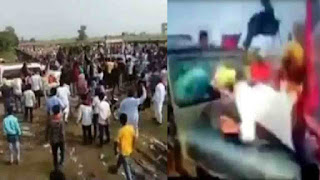 Congress shares video clip of vehicle running over people in Lakhimpur Kheri : News Punjab 3 news%2Bpatiala -