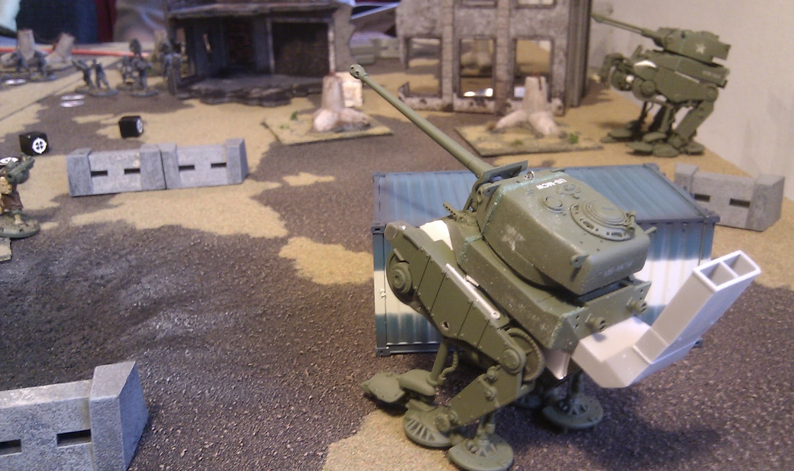My buddies converted (and not finished) Pounder…