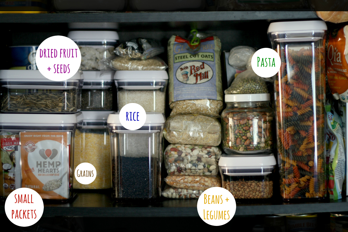 ORGANIZE MY PANTRY WITH ME USING OXO POP CONTAINERS