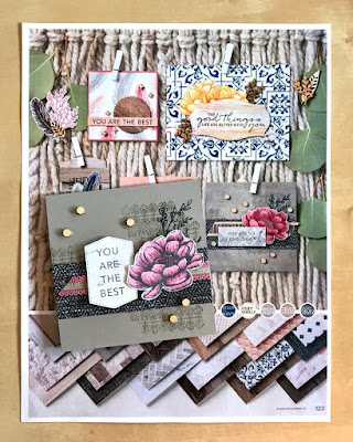 Stampin' Up! Tasteful Touches You're the Best Card ~ Catalog CASE ~ 2020-2021 Stampin' Up! Annual Catalog  #stampinup ~ www.juliedavison.com