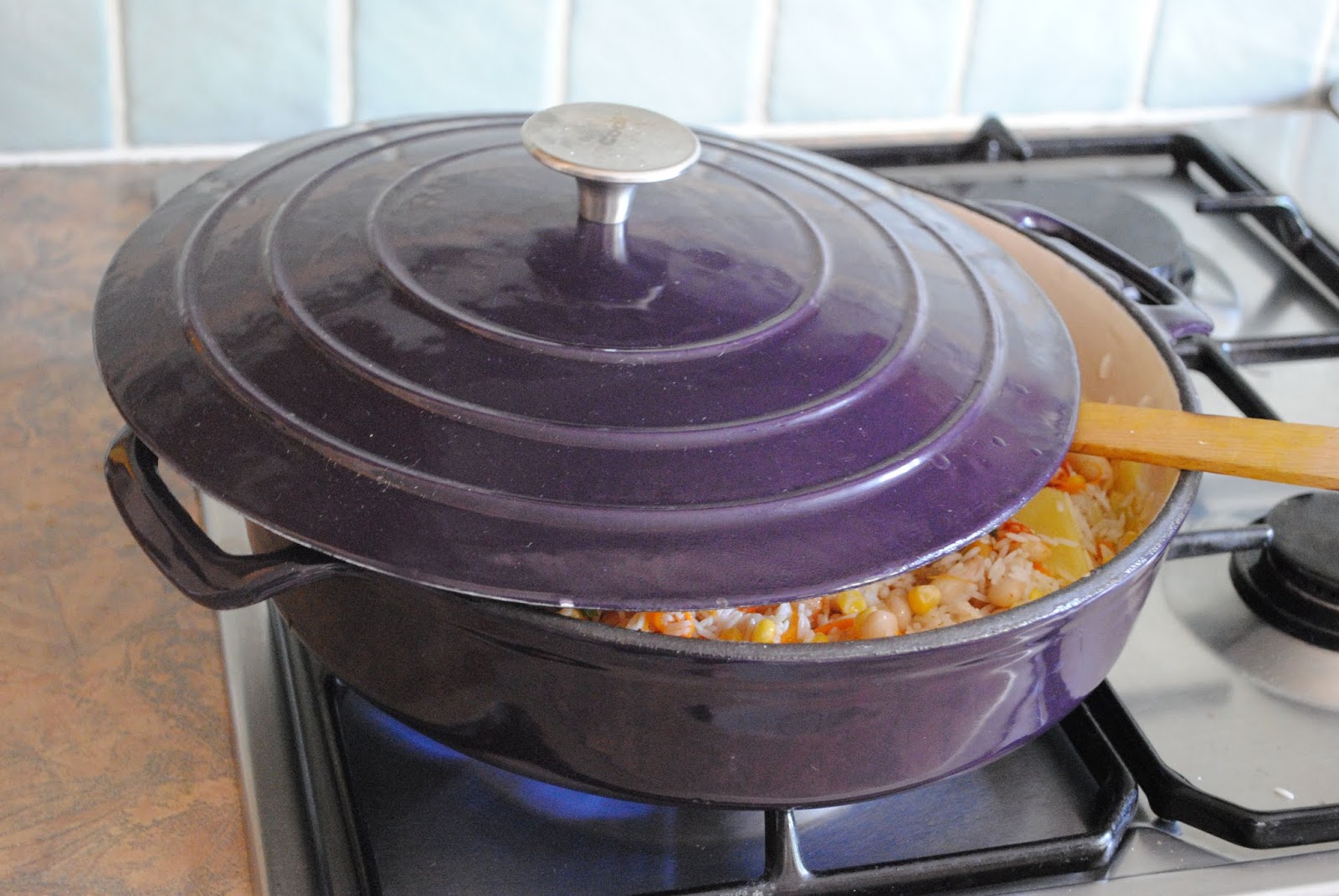 Mexican Rice Arroz Mexicano and a Procook cast Iron pan review