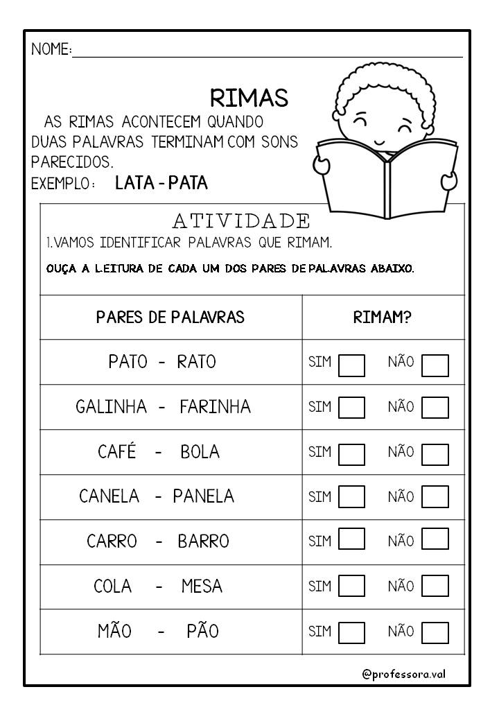 Consciência de Rimas Consciência de Rimas