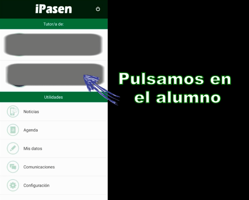 iPasen Los Álamos Calificaciones del alumno