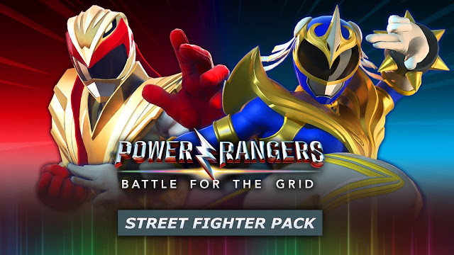 Power Rangers: Battle for the Grid (Switch) receberá personagens de Street Fighter via DLC