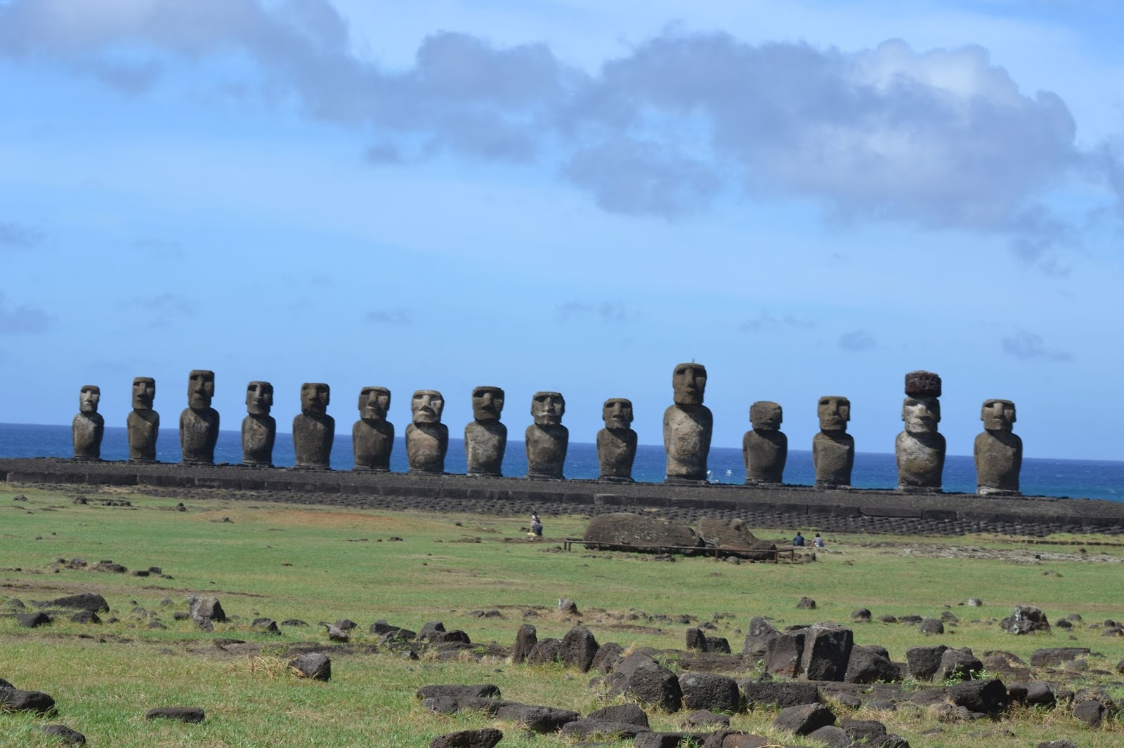 Остров пасхи с высоты Остров пасхи с высоты