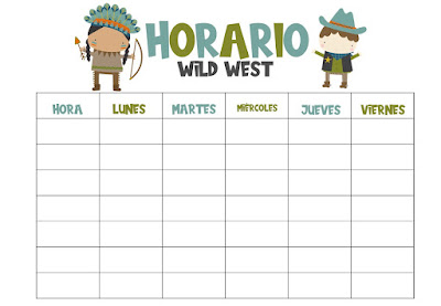 HORARIOS, etiquetas, descargar, gratis, mary poppins, mosntruos, wild west, hadas, unicornio