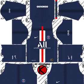 Paris Saint-Germain (PSG) 2019/2020 Kit - Dream League Soccer Kits