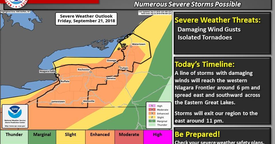 Wellsville Regional News (dot) com Severe Weather Threat For Friday