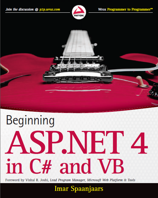 Beginning ASP.NET 4 in C# and VB BY Imar Spaanjaars