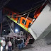 Reportan varios heridos tras el desplome de un puente del metro en Ciudad de México