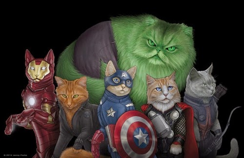 00-Group-Picture-Jenny-Parks-Drawing-Animals-Superhero-Cats-Scientific-Illustrator-www-designstack-co