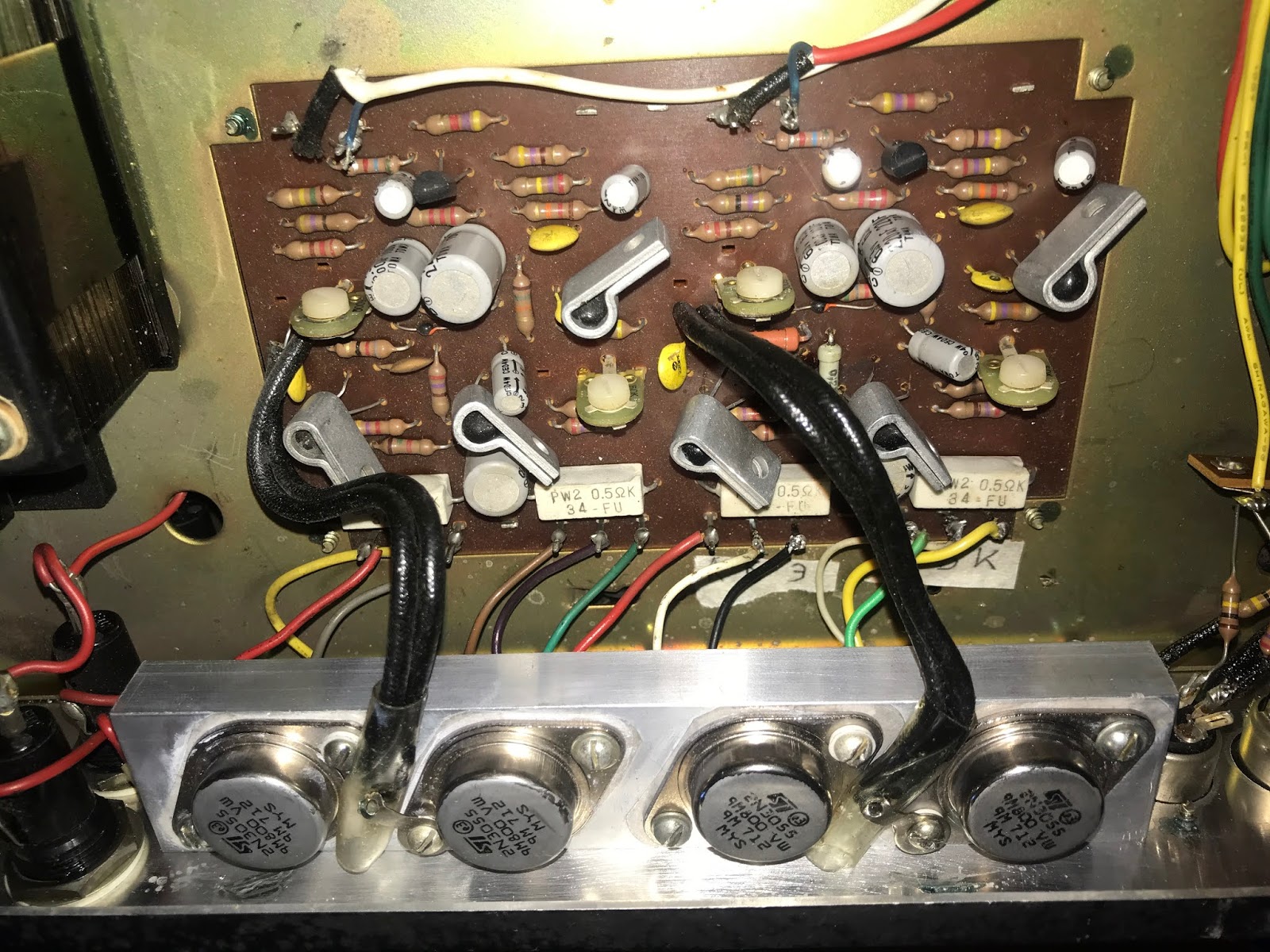Infrequent Sound [sex.tex] technology: Monacor SA-600 Solid State ...