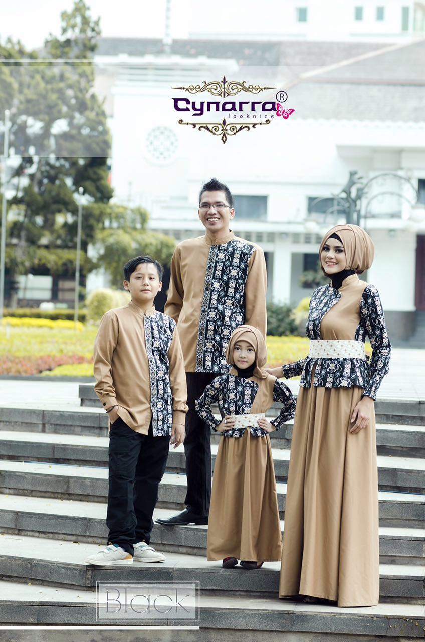  Jual Baju Hijab Couple Sarimbit Keluarga By Cynarra