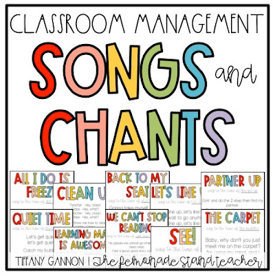 classroom management songs and chants