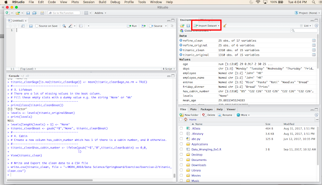 Import a CSV Data Set using RStudio - OindrilaSen