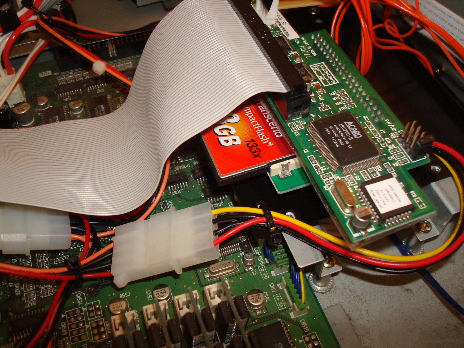 Seaweed Factory Yamaha A4000 Encoder Fix + Adding a Compact Flash Drive