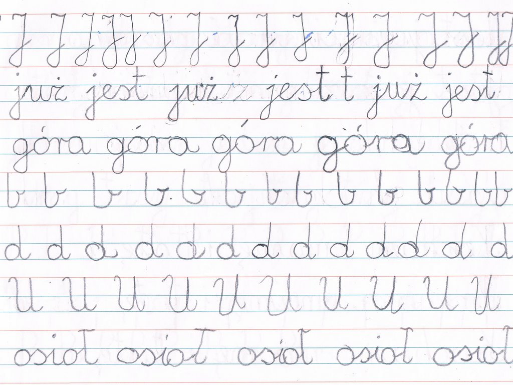 Poznajemy Montessori: Handwriting