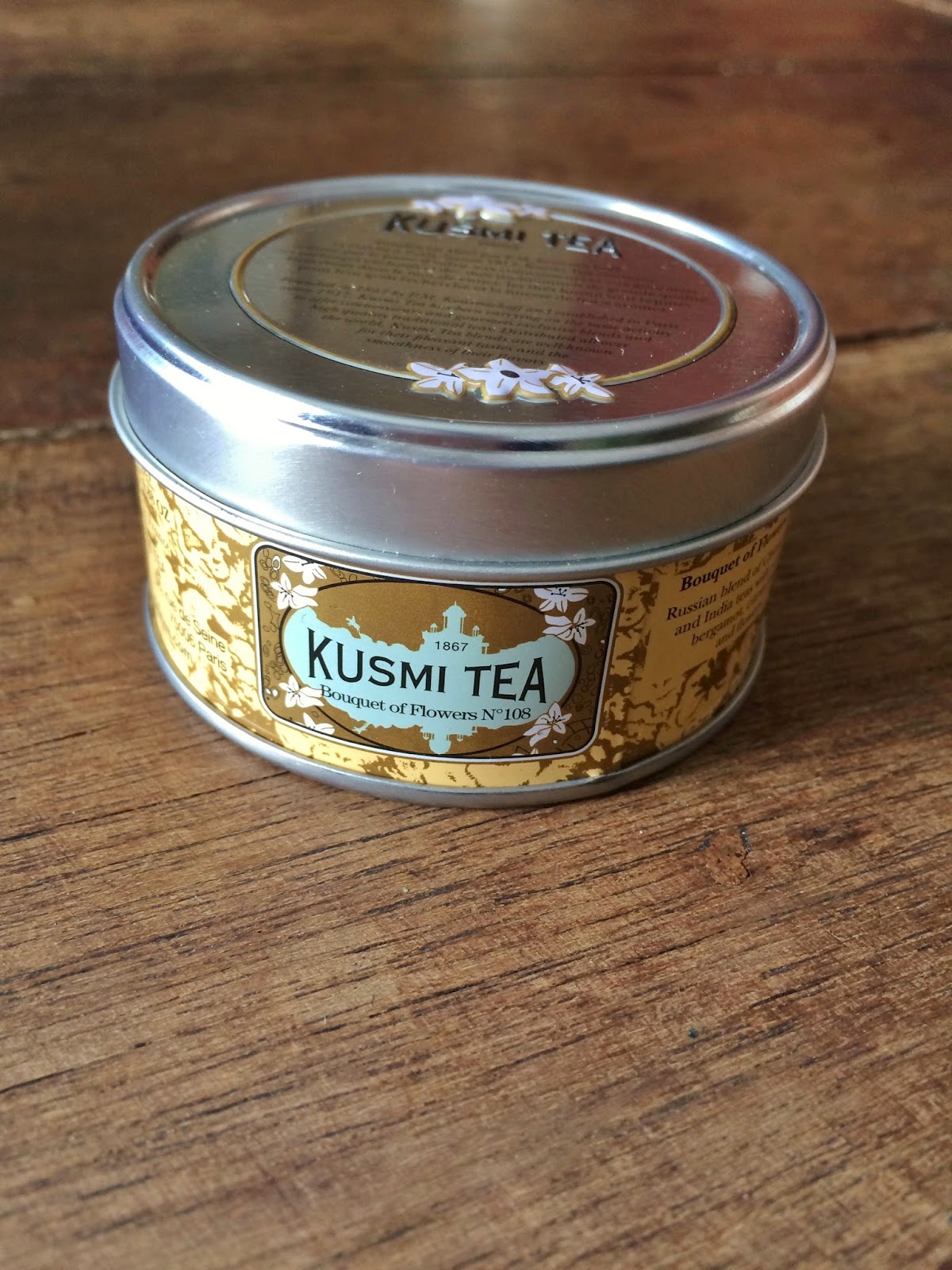 Tea Tuesday Kusmi Bouquet of Flowers No. 108 Daily dose of what I love