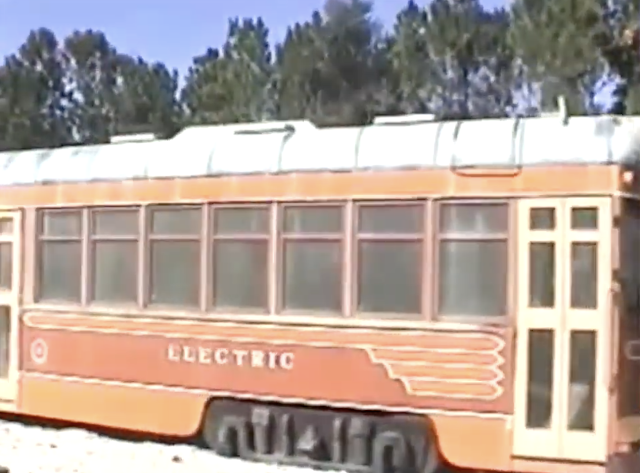 Pacific Electric Red Car Trolley Roger Rabbit Movie Prop in Walt Disney World