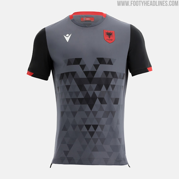Albania 2021 Home, Away &amp; Third Shirts Released - Footy Headlines