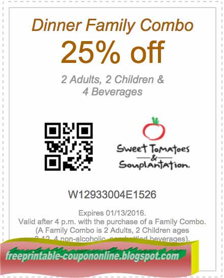 Get Breakfast Lunch And Dinner S With Online Souplantation Sweet Tomatoes Good Through September 6 2017