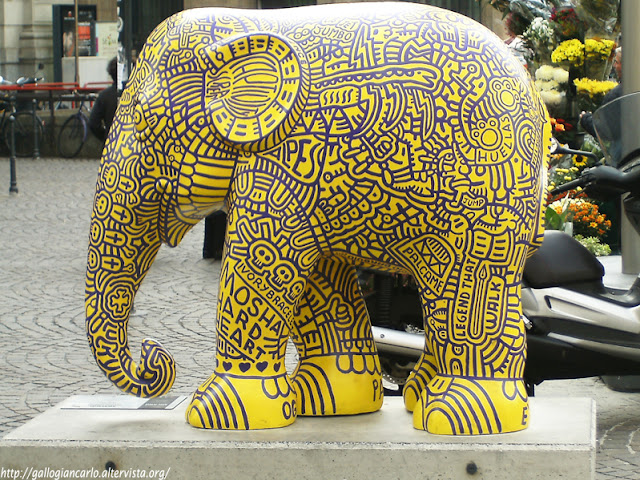 Elefanti a Milano