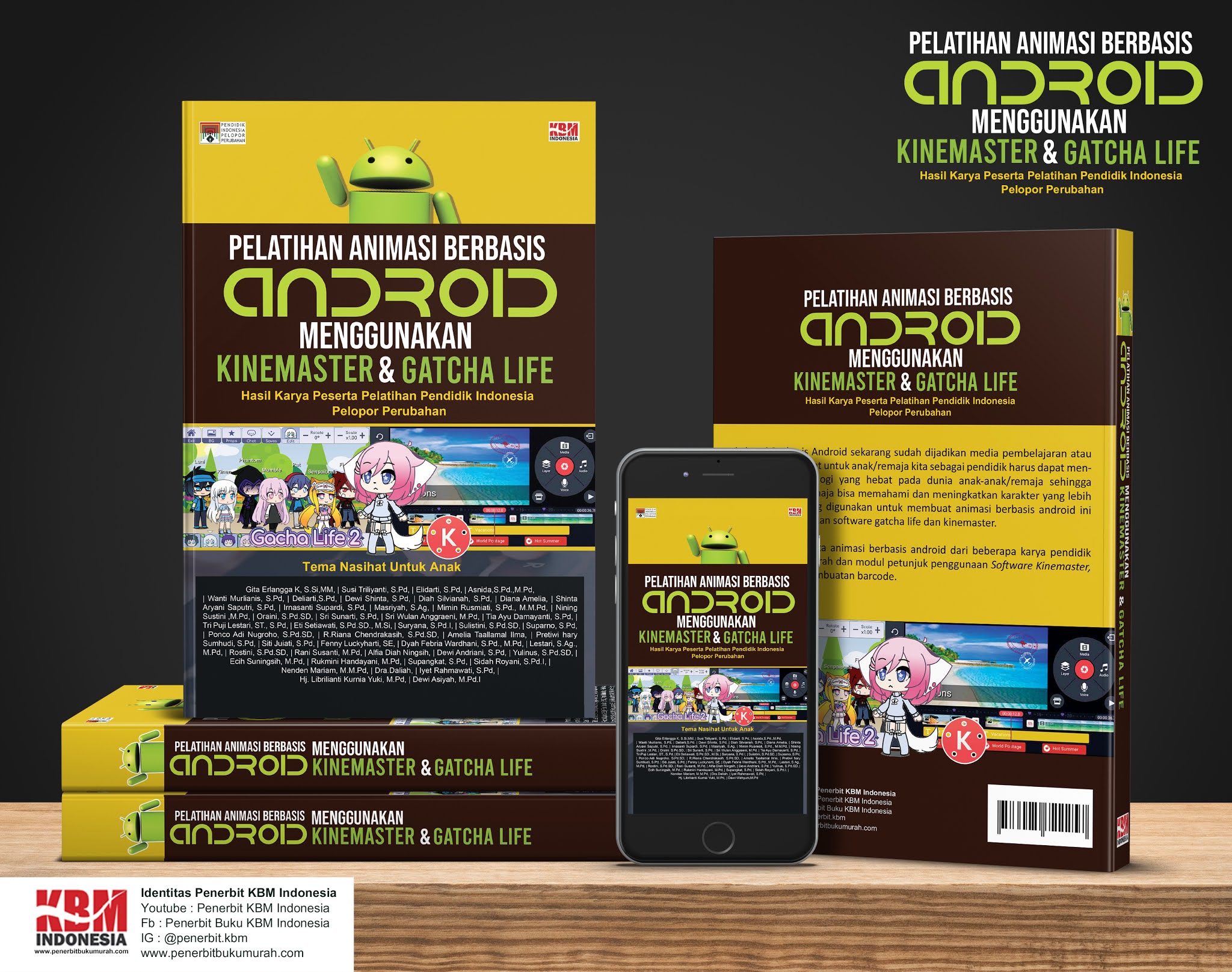 PELATIHAN ANIMASI BERBASIS ANDROID MENGGUNAKAN KINMASTER & GACHA LIFE