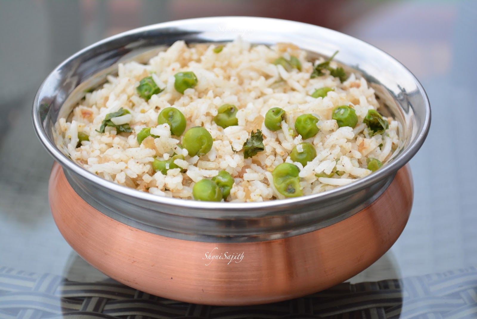 My Cooking Experiments......... Green Peas Pulao