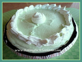 Chocolate Mint Pie | www.BakingInATornado | #recipe