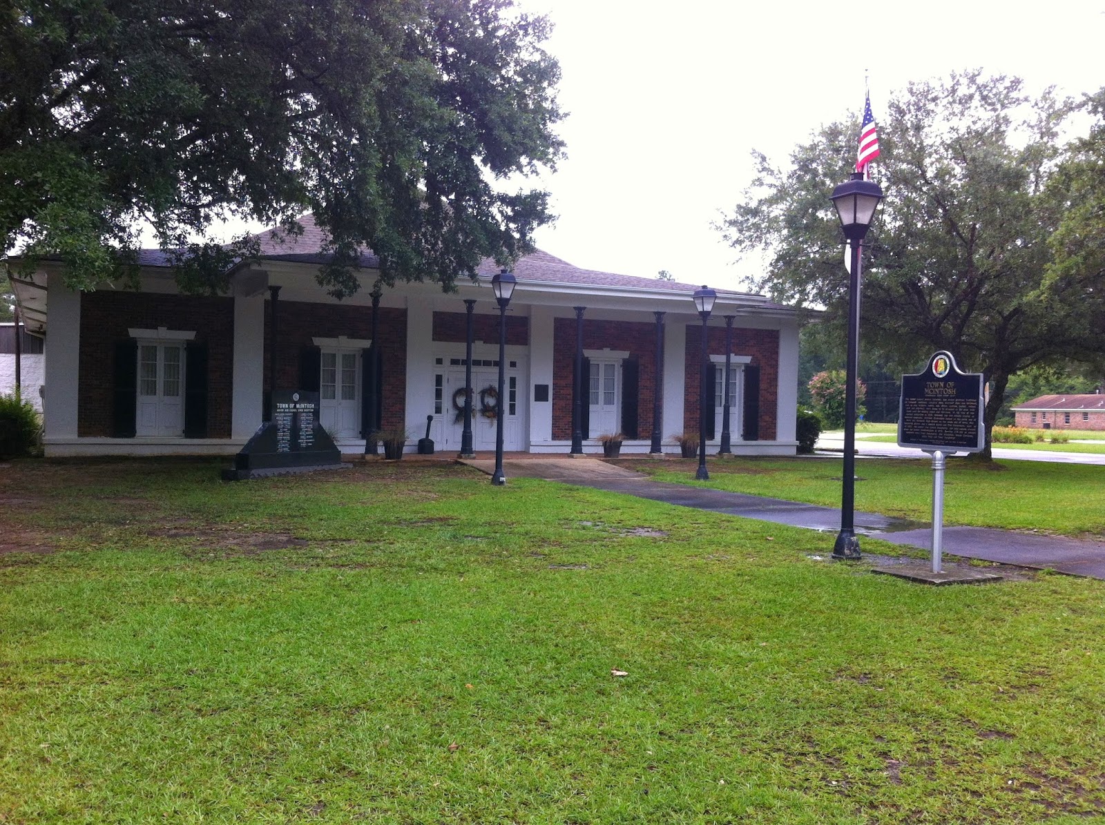 Dispatches from the LPOP McIntosh historical marker describes town's