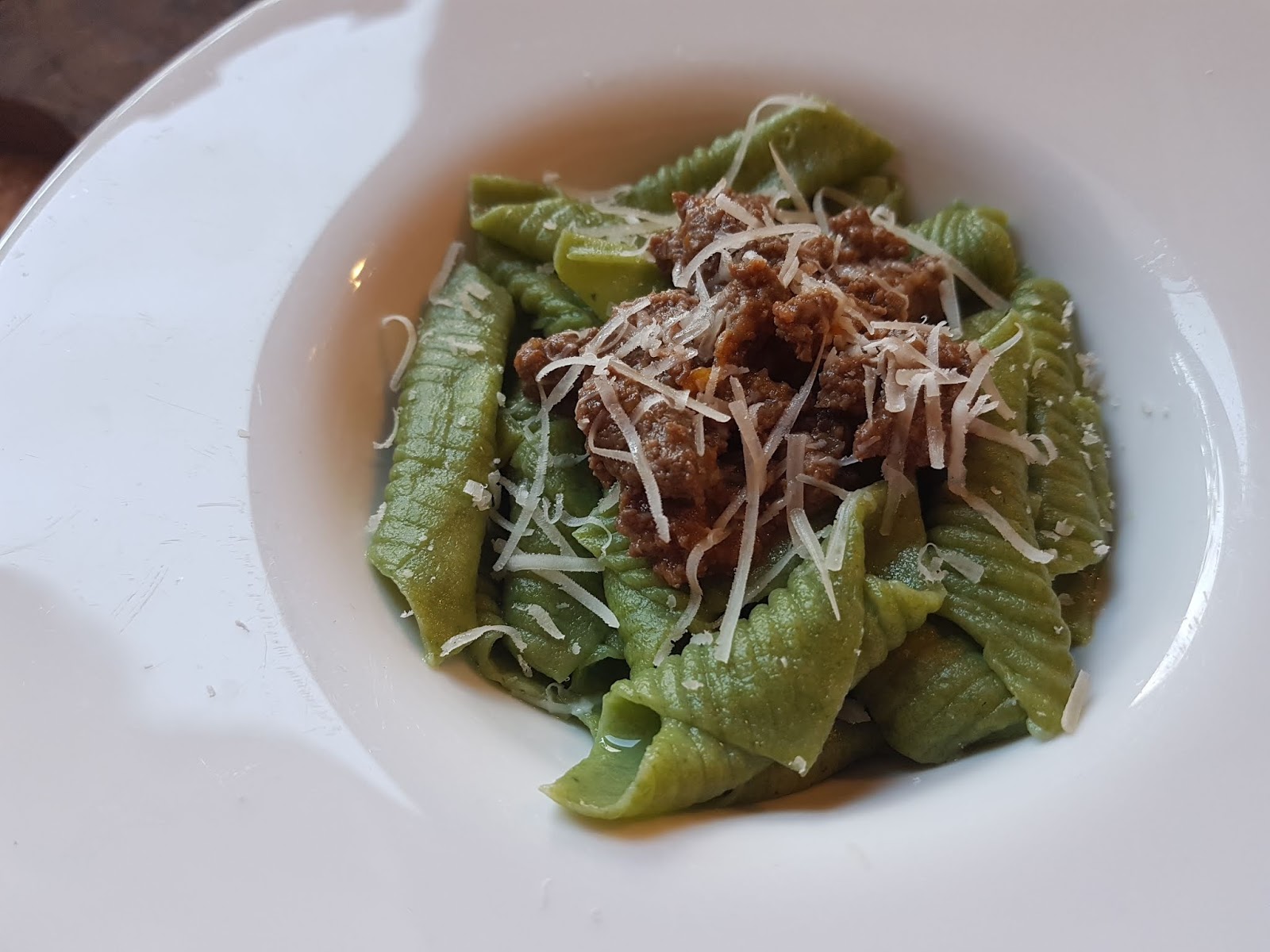 Garganelli con ragù bolognese