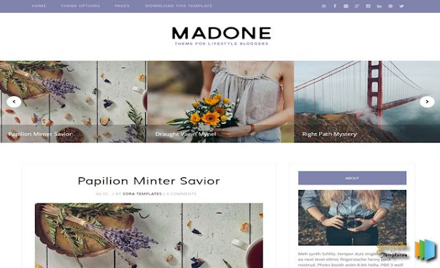 Madone Free Blogger Template Madone Free Blogger Template