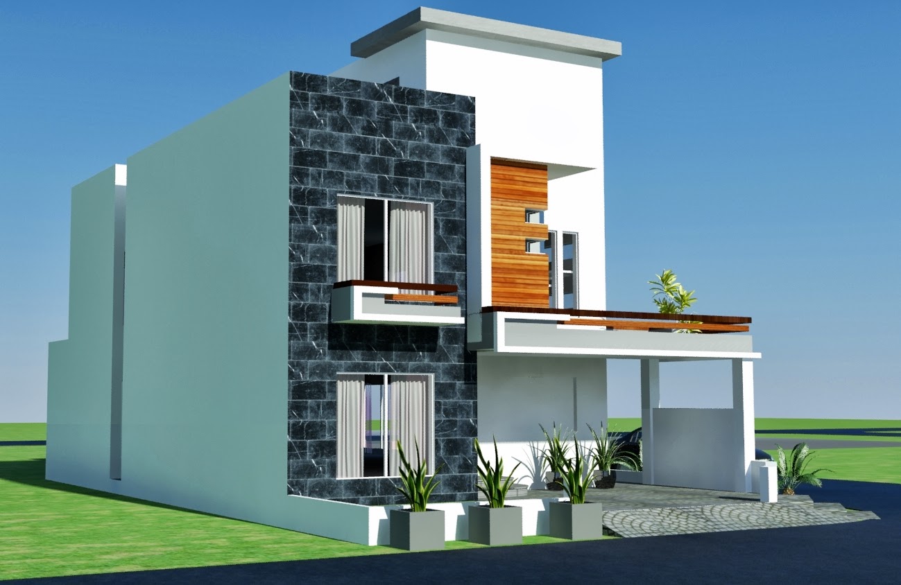 modern architecture house plan-Corner Plot- DESIGN IN LAHORE- PAKISTAN ...