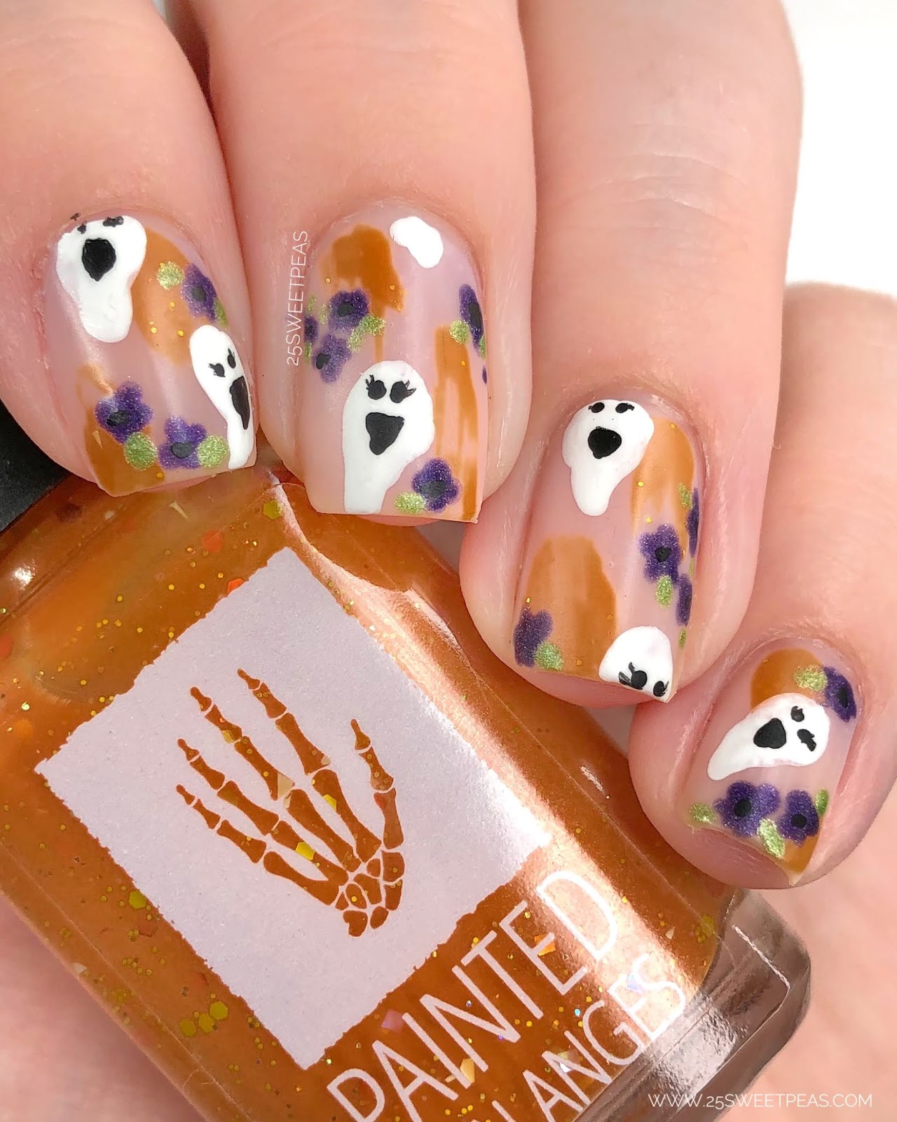Happy Halloween Nails That Are Easy 25 Sweetpeas