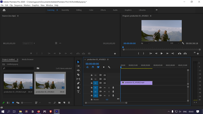 Adobe Premiere Pro에서 흔들리는 비디오 푸티지를 안정화하는 방법
