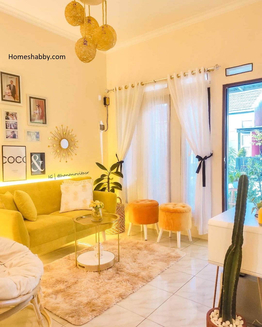 Rumah Lebih Menarik, Ide Dekorasi Ruangan Warna Kuning ~ Homeshabby.com