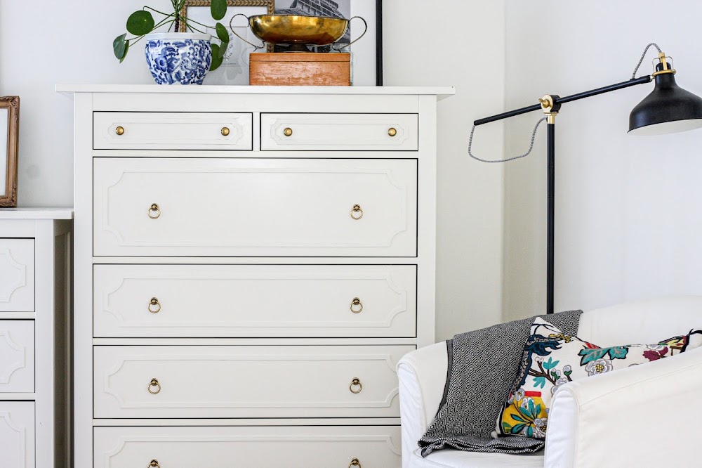 Ikea Hemnes Dresser Hack with O'verlays markova design