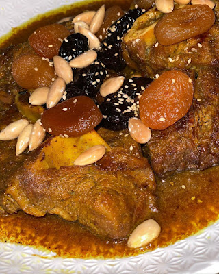 اللحم بالبرقوق على الطريقة المغربية