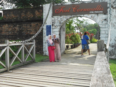 fort cornwallis di Pulau Penang