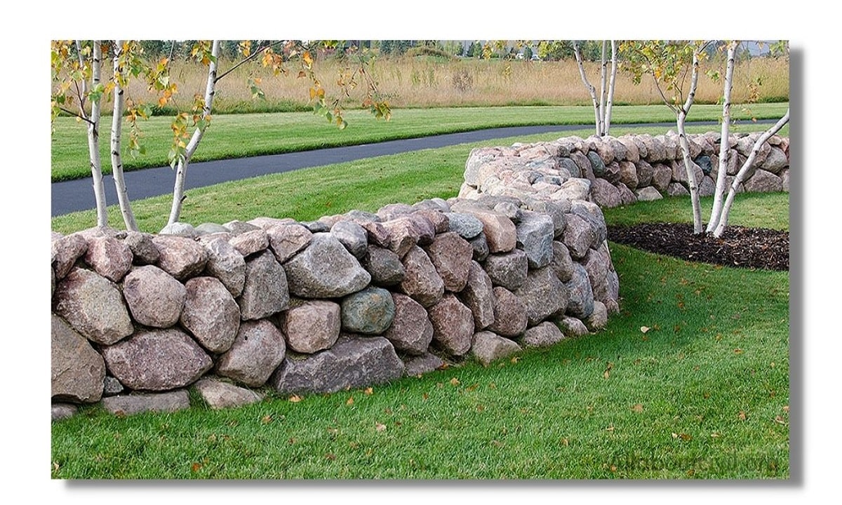 Boulders landscaping