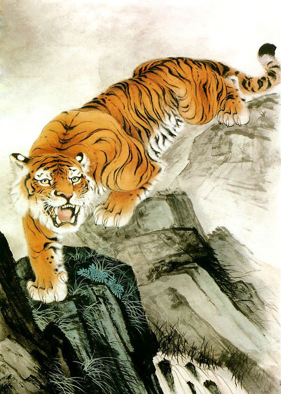 Тигр в китайском искусстве