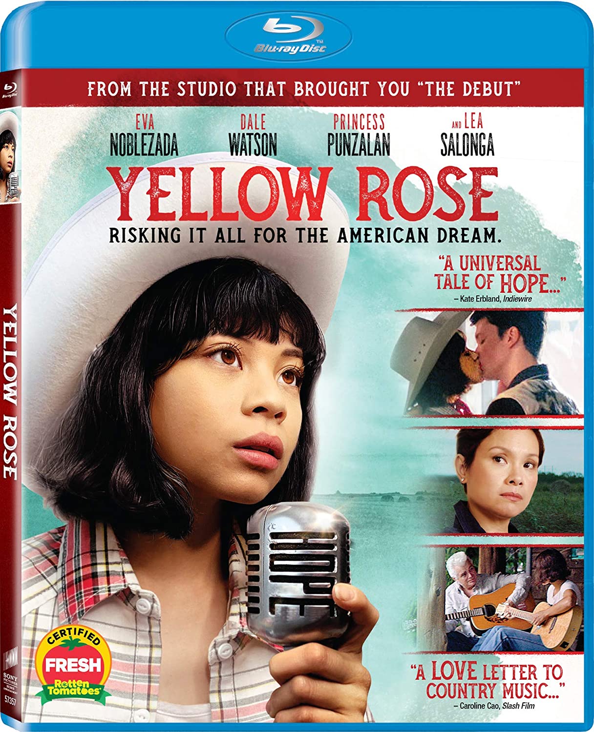 DVD & Bluray YELLOW ROSE (2019) Starring Eva Noblezada The