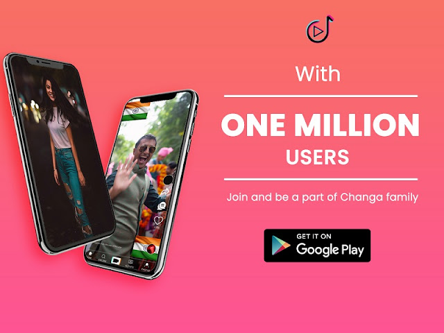 Changa Video sharing app crosses 2 million downloads on play store