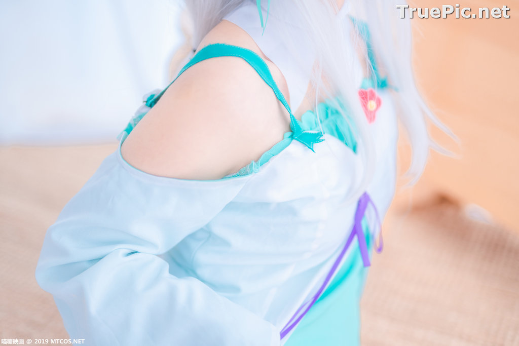 Image [MTCos] 喵糖映画 Vol.020 – Chinese Cute Model – Re:Zero Emilia Cosplay - TruePic.net - Picture-35