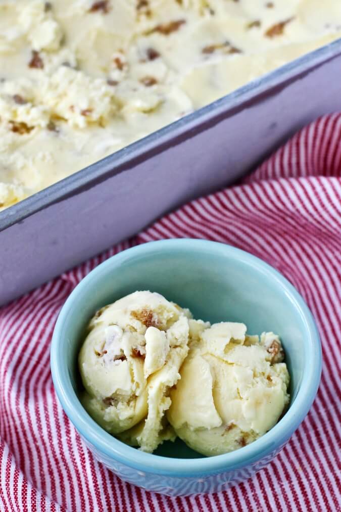 Brown Bread Ice Cream Karen's Kitchen Stories